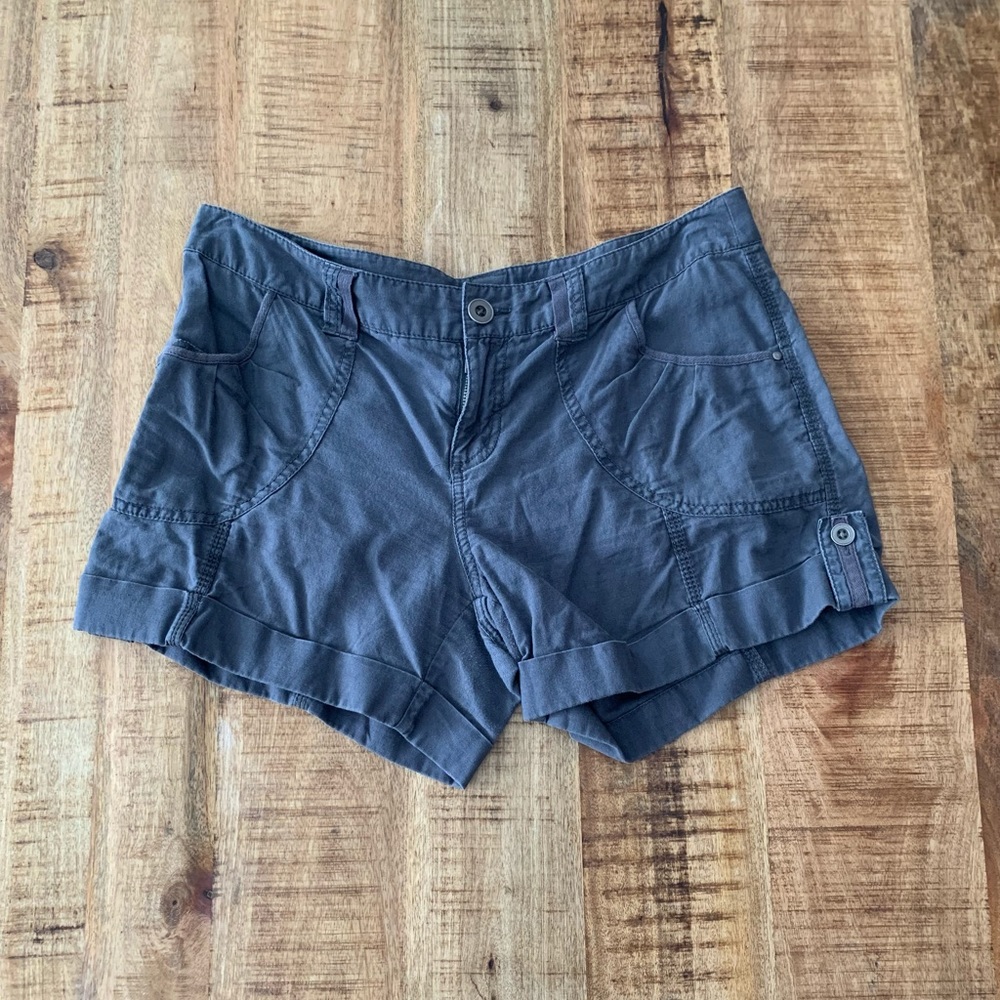 ✂️(3 for $25) Apt. 9 Gray Linen Blend Shorts Sz 12